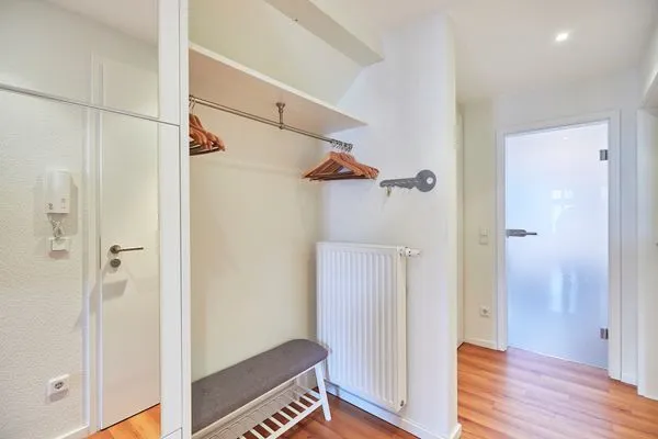 Wohnzimmer  Villa Wilhelmine - Ferienwohnung Klein-Wiebke