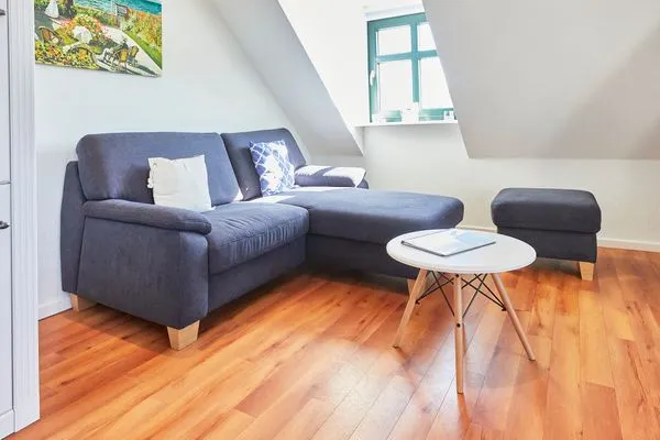 Wohnzimmer  Villa Wilhelmine - Ferienwohnung Klein-Wiebke