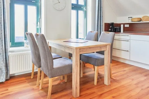 Wohnzimmer  Villa Wilhelmine - Ferienwohnung Klein-Wiebke