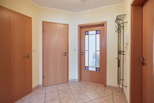 Wohnzimmer  Haus Inselherz - Ferienwohnung Muschel