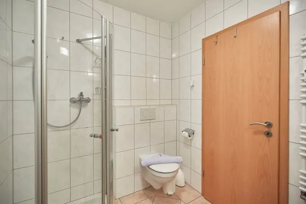 Badezimmer  Haus Inselherz - Ferienwohnung Muschel