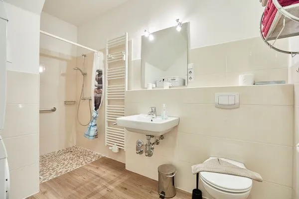 Badezimmer  Villa Pirola - Ferienwohnung 1