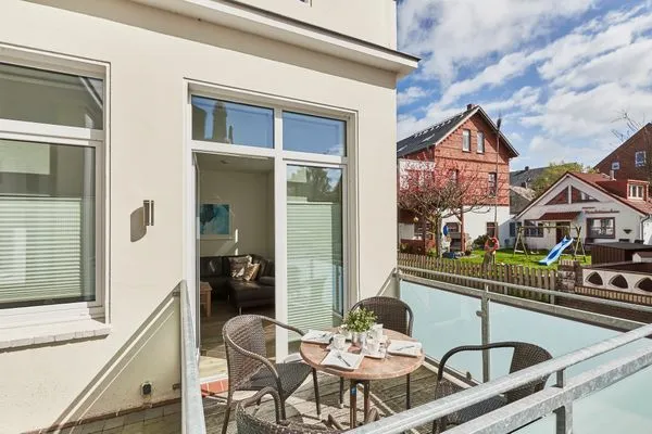 Terrasse  Villa Pirola - Ferienwohnung 1