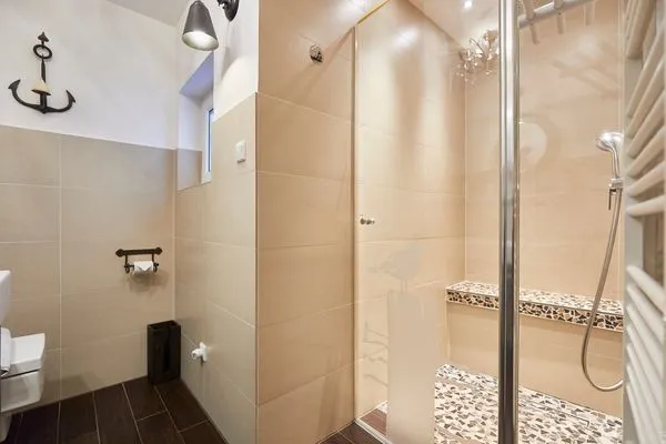 Badezimmer  Villa Pirola - Ferienwohnung 3