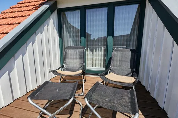 Balkon  Villa Wilhelmine  - Ferienwohnung "Tetta"