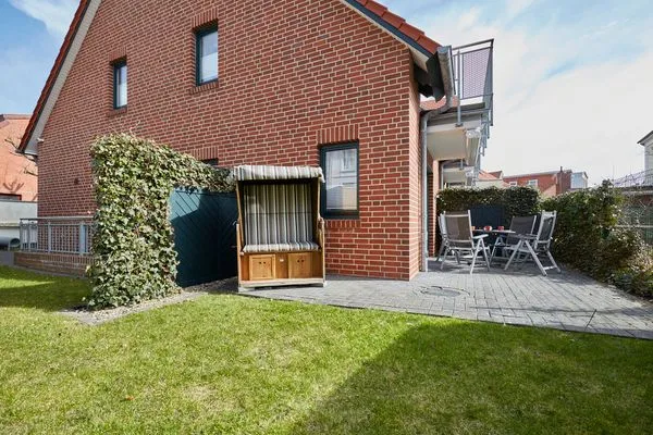 Terrasse  Villa Wilhelmine  - Ferienwohnung "Tetta"