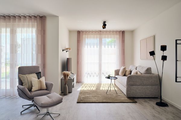  Apartment A3 „Pine Hill Resort“ – mit überdachter Terrasse & zwei Bädern Zirchow - Wohnzimmer