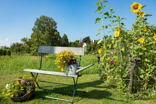 Ferienhaus Dani Ferienapartment Säntisblick Nonnenhorn - Garten