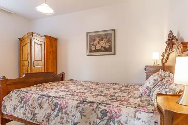 Schlafzimmer Silvanerlaube Ferienwohnung Silvanerlaube A