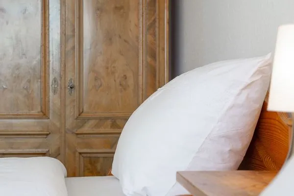 Schlafzimmer Silvanerlaube Ferienwohnung Silvanerlaube A