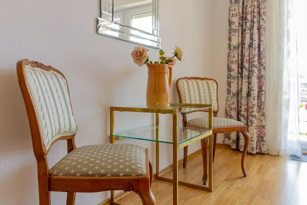 Schlafzimmer Silvanerlaube Ferienwohnung Silvanerlaube A