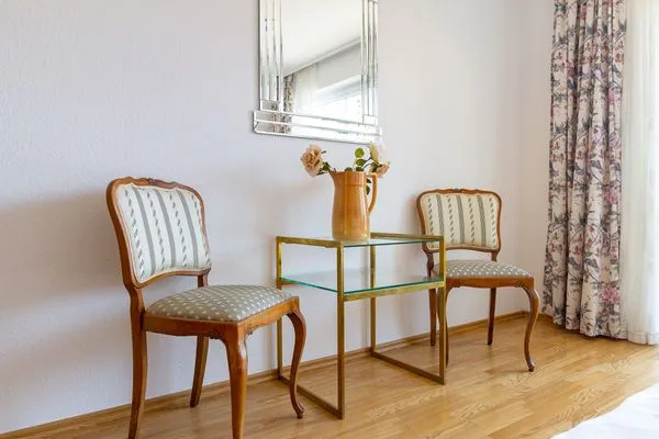 Schlafzimmer Silvanerlaube Ferienwohnung Silvanerlaube A