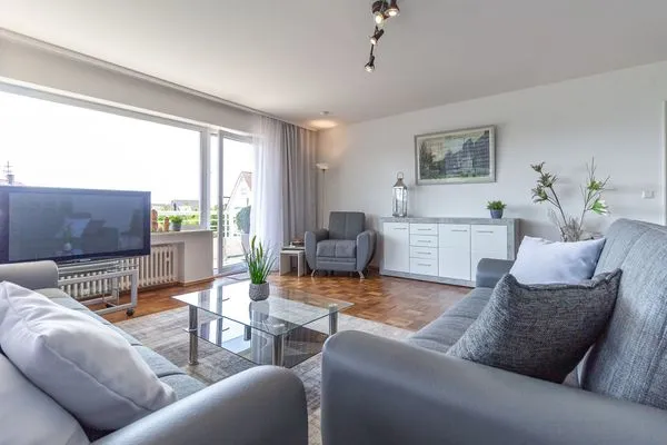 Wohnzimmer Silvanerlaube Ferienwohnung Silvanerlaube A