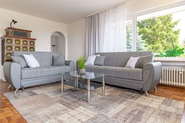 Wohnzimmer Silvanerlaube Ferienwohnung Silvanerlaube A