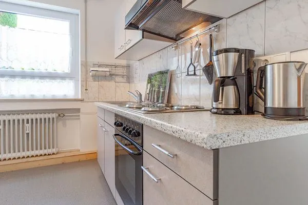 Küche / Küchenzeile Silvanerlaube Ferienwohnung Silvanerlaube A