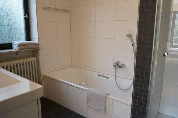 Badezimmer  Ferienwohnung Oase am Rosenhag