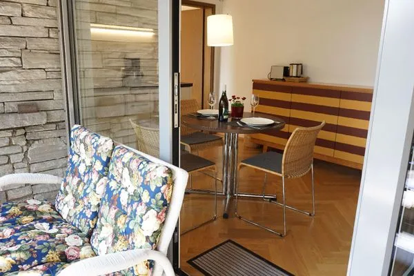 Terrasse  Ferienwohnung Oase am Rosenhag