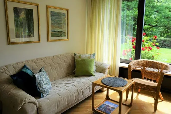 Wohnzimmer  Ferienwohnung Oase am Rosenhag