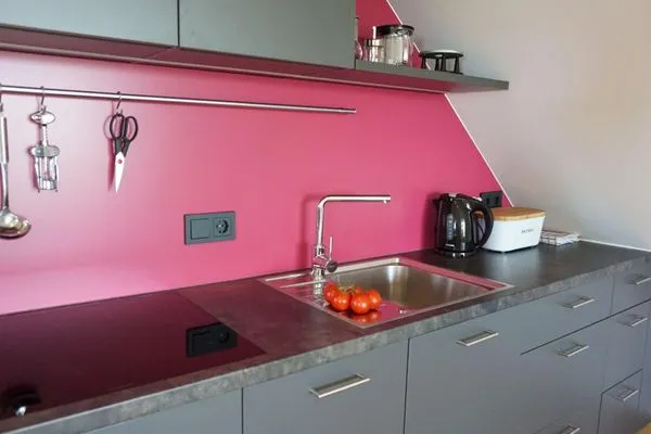 Küche / Küchenzeile  Ferienwohnung Weitsicht