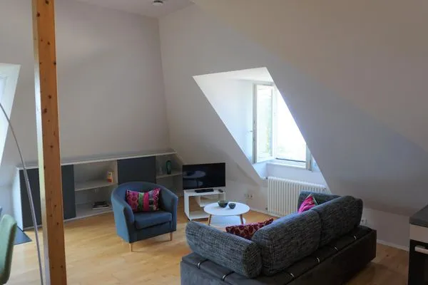 Wohnzimmer  Ferienwohnung Weitsicht