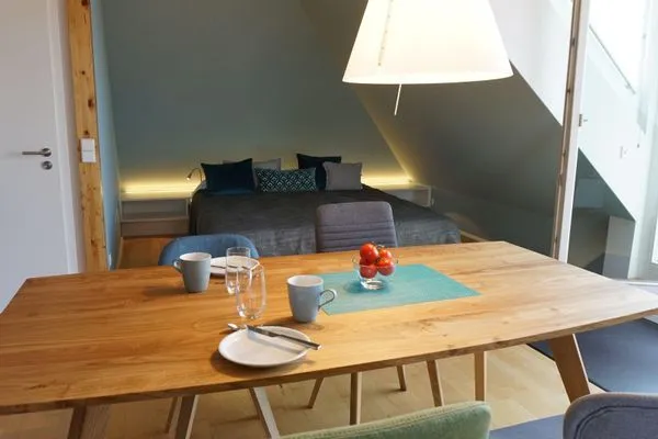 Wohnzimmer  Ferienwohnung Weitsicht