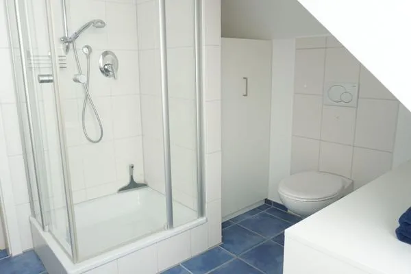 Badezimmer  Ferienwohnung Weitsicht