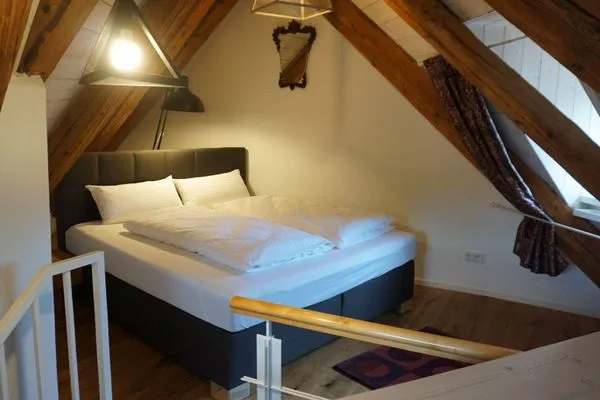 Schlafzimmer  Ferienwohnung Am Klosterhof