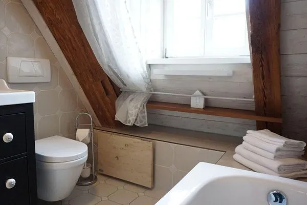 Badezimmer  Ferienwohnung Am Klosterhof