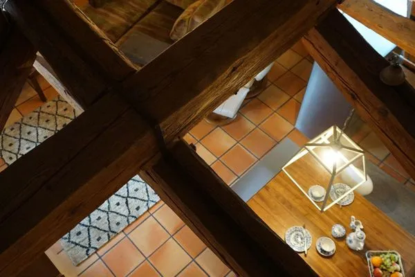 Wohnzimmer  Ferienwohnung Am Klosterhof