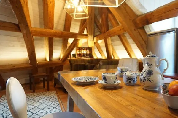 Wohnzimmer  Ferienwohnung Am Klosterhof