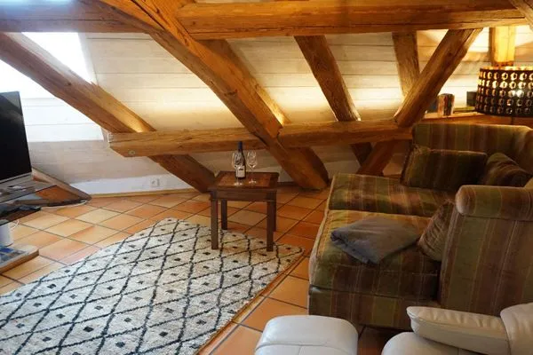 Wohnzimmer  Ferienwohnung Am Klosterhof