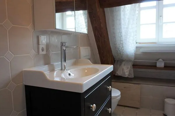 Badezimmer  Ferienwohnung Am Klosterhof