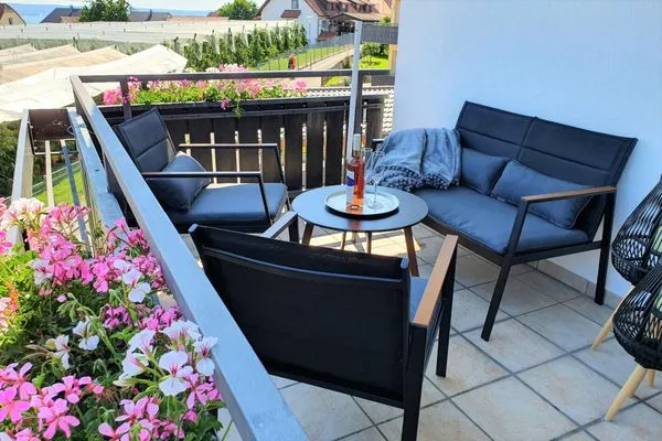 Balkon Holiday Home Ferienwohnung Holiday Home 10
