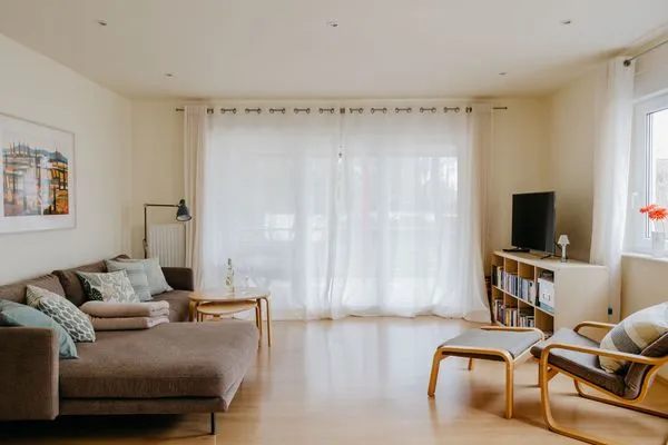 Wohnzimmer  Ferienhaus Hilde am Wald