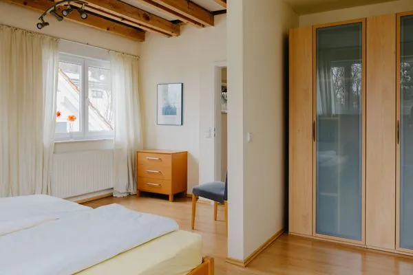 Schlafzimmer  Ferienhaus Hilde am Wald