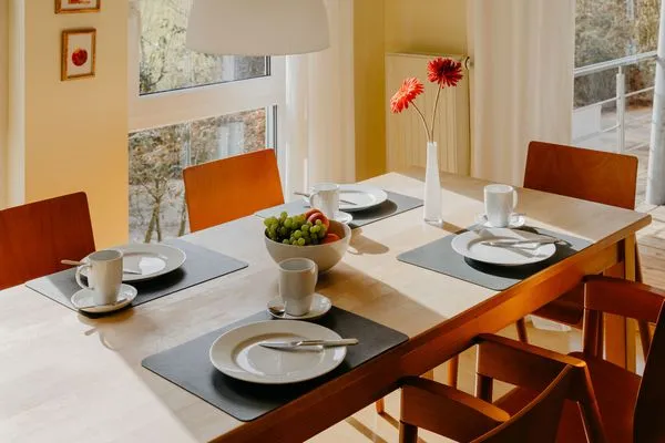 Wohnzimmer  Ferienhaus Emil am Wald