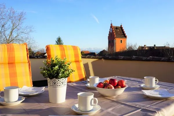 Balkon  Ferienwohnung Am Roten Turm