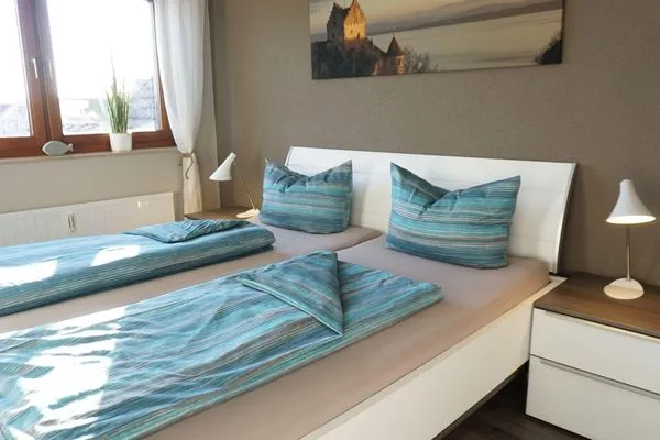 Schlafzimmer  Ferienwohnung Am Roten Turm