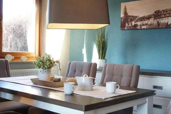 Wohnzimmer  Ferienwohnung Am Roten Turm