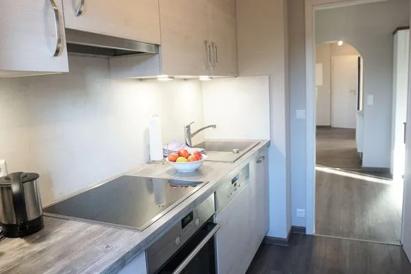 Küche / Küchenzeile  Ferienwohnung Am Roten Turm