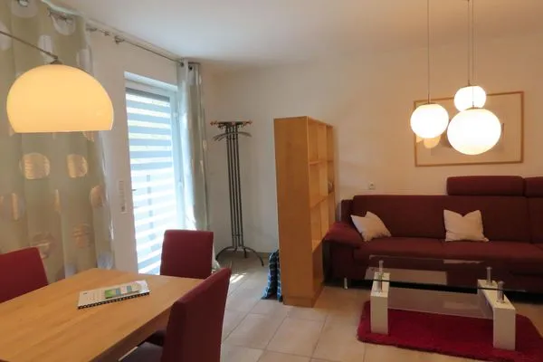 Wohnzimmer  Ferienwohnung Altes Museum