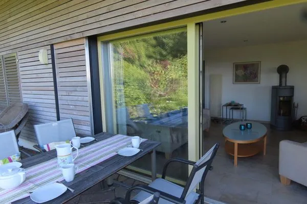 Terrasse  Ferienhaus Spetzgart