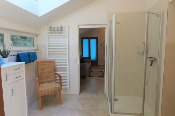 Badezimmer  Ferienhaus Spetzgart