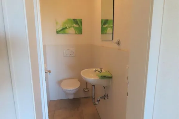 Gäste-WC  Ferienhaus Spetzgart
