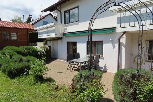 Terrasse  Ferienwohnung Ossiander