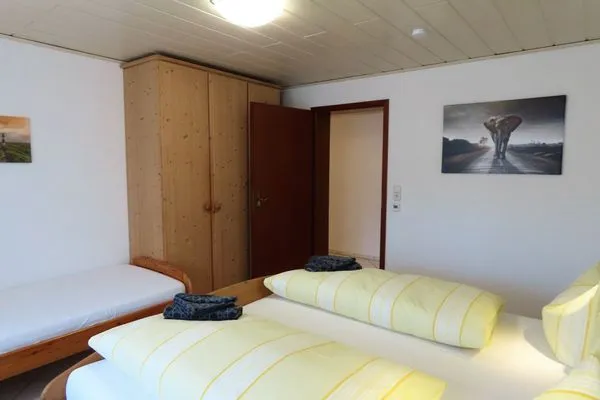 Schlafzimmer  Ferienwohnung Ossiander