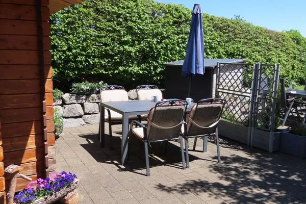 Terrasse  Ferienwohnung Alter Ortsweg