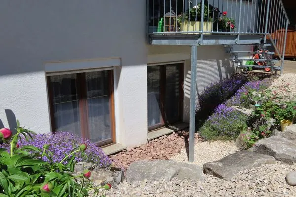 Gartenblick  Ferienwohnung Alter Ortsweg