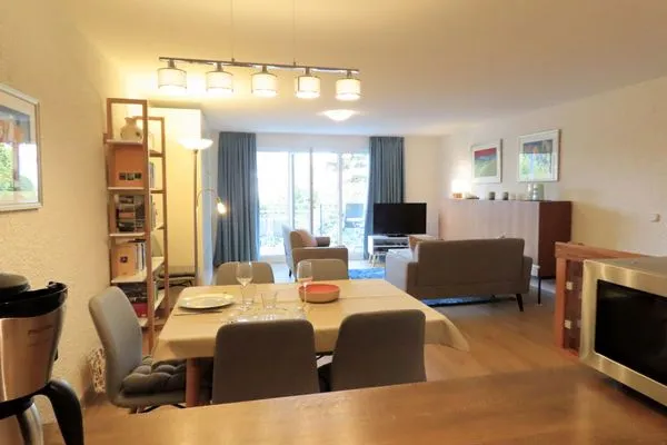 Wohnzimmer  Ferienwohnung Am Strandbad