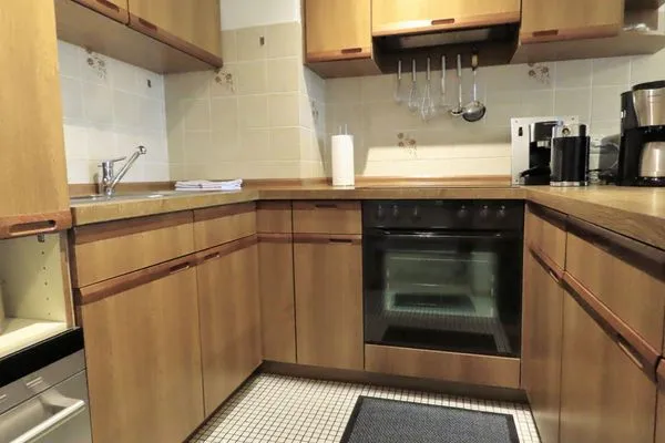 Küche / Küchenzeile  Ferienwohnung Am Strandbad